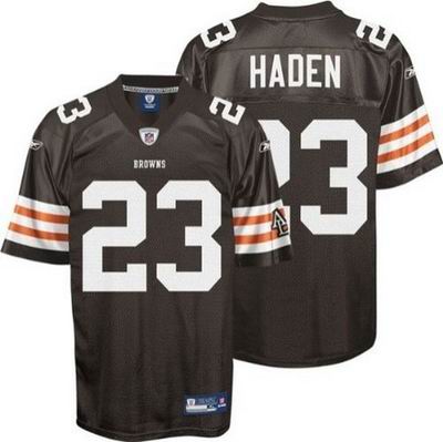 Cleveland Browns #23 Joe Haden jersey Brown
