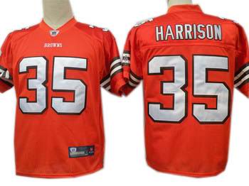 Cleveland Browns #35 Jerome Harrison Jerseys orange