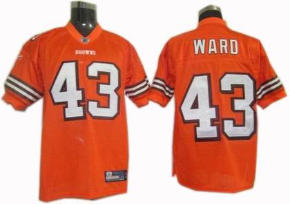 Cleveland Browns #43 TJ Ward jerseys orange
