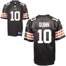 Cleveland Browns 10# Brady Quinn team color Brown