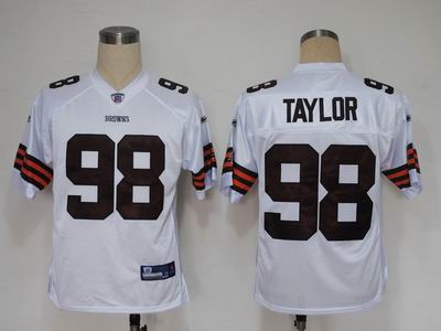 Cleveland Browns 98 Phil Taylor White