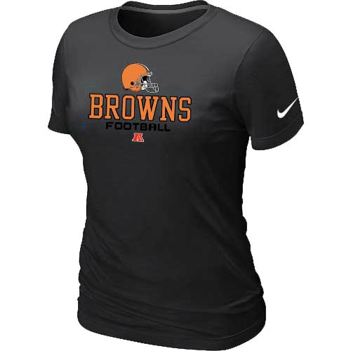 Cleveland Browns Black Women's Critical Victory T-Shirt