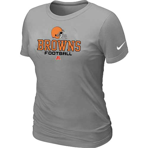 Cleveland Browns L.Grey Women's Critical Victory T-Shirt
