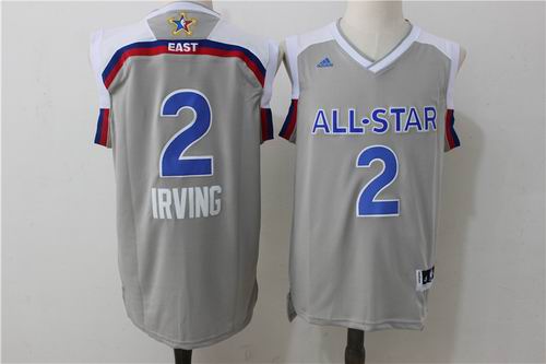 Cleveland Cavaliers #2 Kyrie Irving grey 2017 All Star Jersey