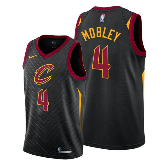 Cleveland Cavaliers #4 Evan Mobley Black Jersey