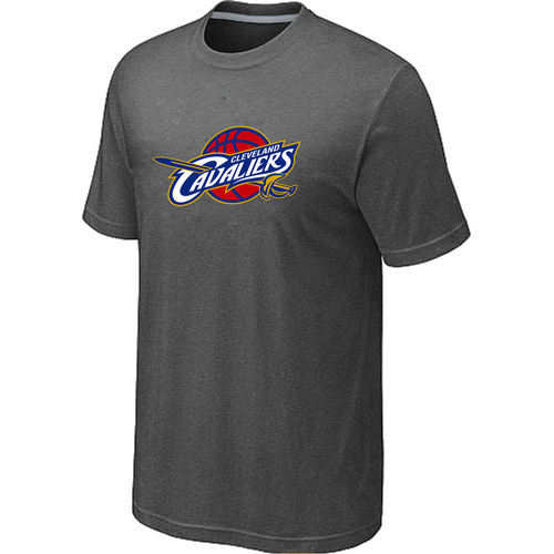 Cleveland Cavaliers Big Tall Primary Logo D.Gray T Shirt