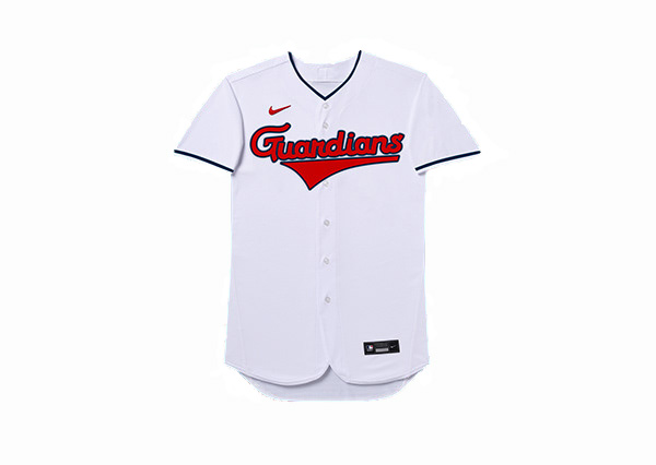 Cleveland Guardians Men's Nike White Home 2021 Authentic Team MLB Jersey