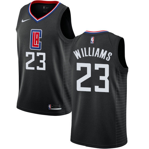 Clippers #23 Louis Williams Black Women's Basketball Swingman Statement Edition Jersey