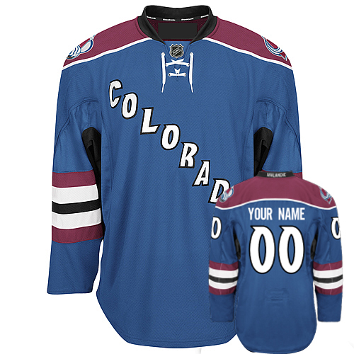 Colorado Avalanche Third Customized Hockey Jersey