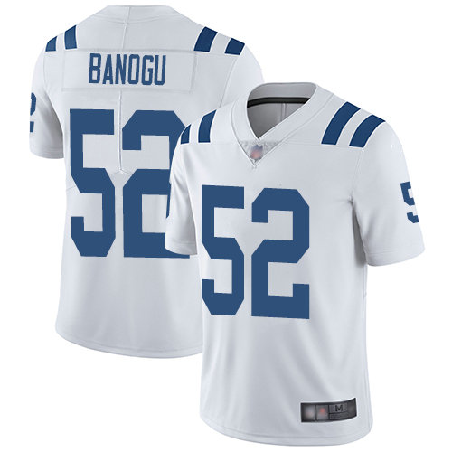 Colts #52 Ben Banogu White Youth Stitched Football Vapor Untouchable Limited Jersey