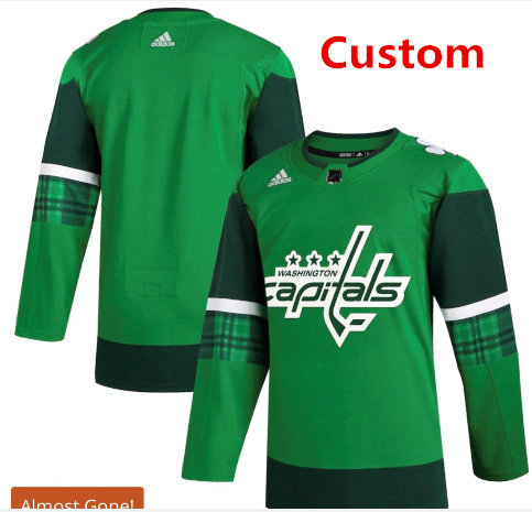 Custom Capitals The St. Patrick's Day jersey
