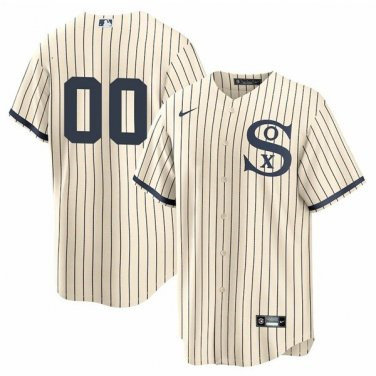 Custom Men's Chicago White Sox Field of Dreams Cool Base Jersey