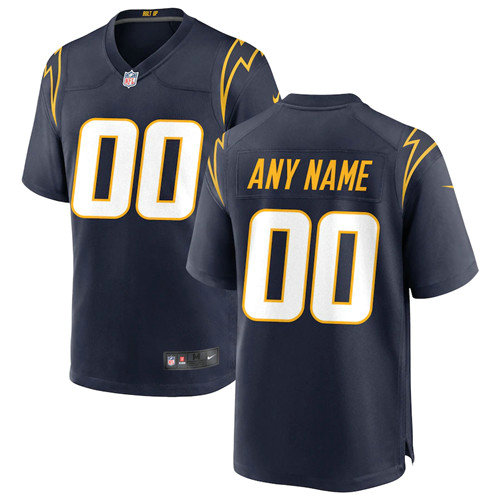 Custom Men's New Los Angeles Chargers Limited Navy Jersey
