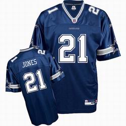 Dallas Cowboys #21 JONES Blue Jersey