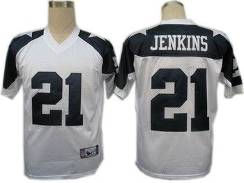 Dallas Cowboys #21 Mike Jenkins Jerseys THANKSGIVINGS white