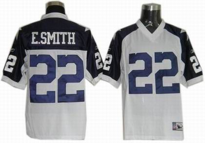Dallas Cowboys #22 E.Smith Jerseys THANKSGIVINGS white