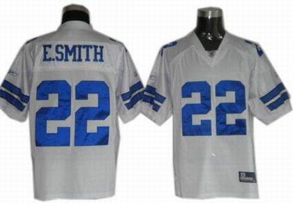 Dallas Cowboys #22 E.Smith Jerseys white