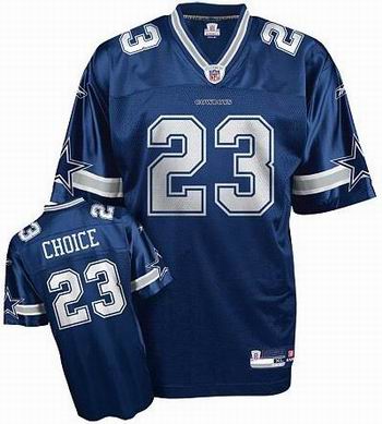 Dallas Cowboys #23 Tashard Choice Team Color Jersey blue
