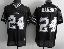 Dallas Cowboys #24 Marion Barber Jerseys Black