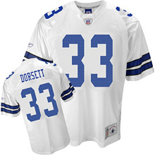 Dallas Cowboys #33 dorsett white Mitchellandness