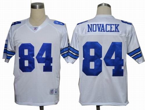 Dallas Cowboys #84 Jay Novacek White Legends Jerseys