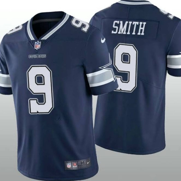 Dallas Cowboys #9 Jaylon Smith Vapor Limited Navy Jersey
