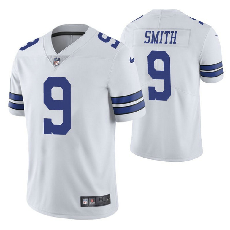 Dallas Cowboys #9 Jaylon Smith Vapor Limited White Jersey