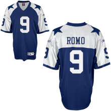 Dallas Cowboys #9 Tony Romo thanksgivings blue