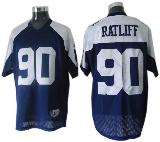 Dallas Cowboys #90 Jay Ratliff jerseys THANKSGIVIN blue