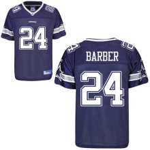 Dallas Cowboys 24# Marion Barber blue youth jerseys