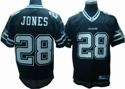 Dallas Cowboys 28# Felix Jones jerseys black