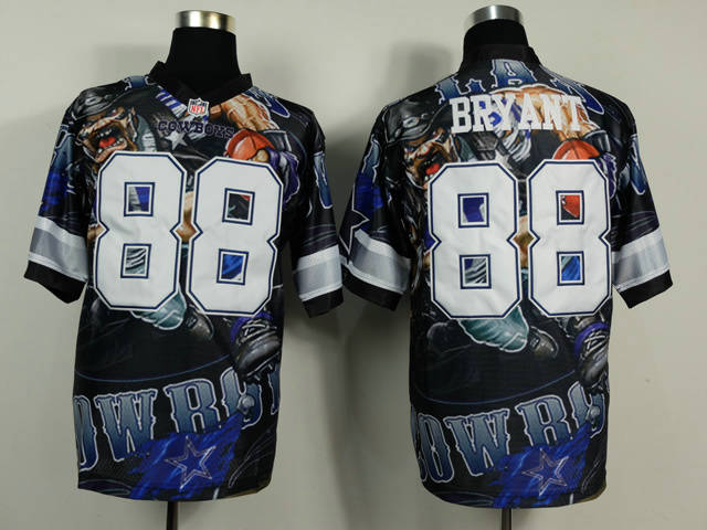 Dallas Cowboys 88 Dez Bryant Fanatical Version stitched NFL Jerseys