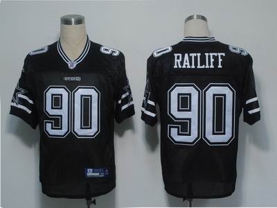 Dallas Cowboys 90 Ratliff Black jerseys