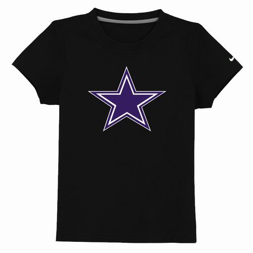 Dallas Cowboys Sideline Legend Authentic Logo Youth T-Shirt Black