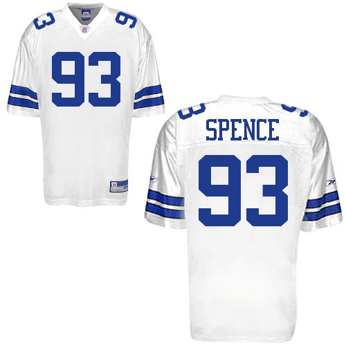 Dallas cowboys 93 Anthony Spencer white Authentic Jersey