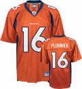 Denver Broncos #16 PLUMMER Orange