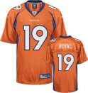 Denver Broncos #19 Eddie Royal orange Jersey