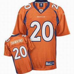 Denver Broncos #20 Brian Dawkins orange