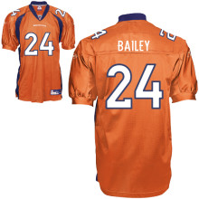 Denver Broncos #24 Champ Bailey Orange