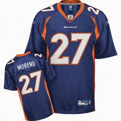 Denver Broncos #27 Knowshon Moreno Throwback Team Color