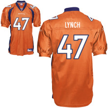 Denver Broncos #47 John Lynch orange