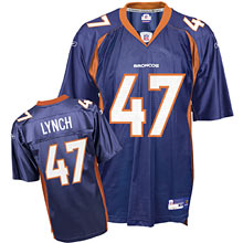 Denver Broncos #47 John Lynch team color