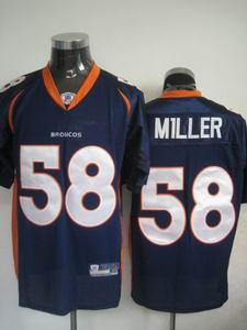 Denver Broncos #58 Von Miller blue Jersey