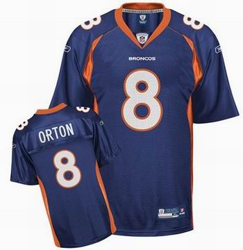 Denver Broncos #8 Kyle Orton Jersey Team Color blue