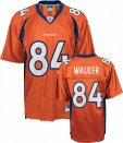 Denver Broncos #84 WALKER Orange