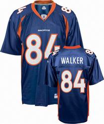 Denver Broncos #84 WALKER team color