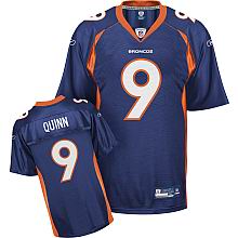 Denver Broncos #9 Brady Quinn Team Color blue Jersey