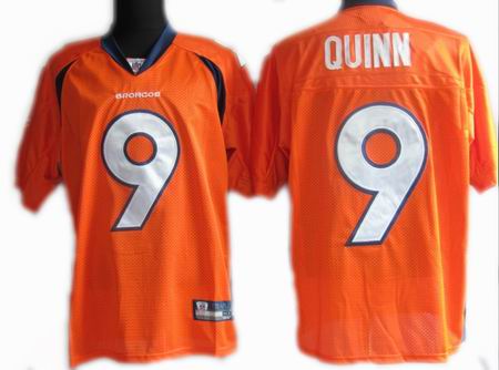 Denver Broncos #9 Brady Quinn orange Jersey
