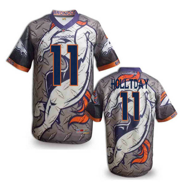 Denver Broncos 11 Trindon Holliday 2014 stitched fashion NFL Jerseys