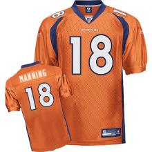 Denver Broncos 18# Peyton Manning orange jerseys